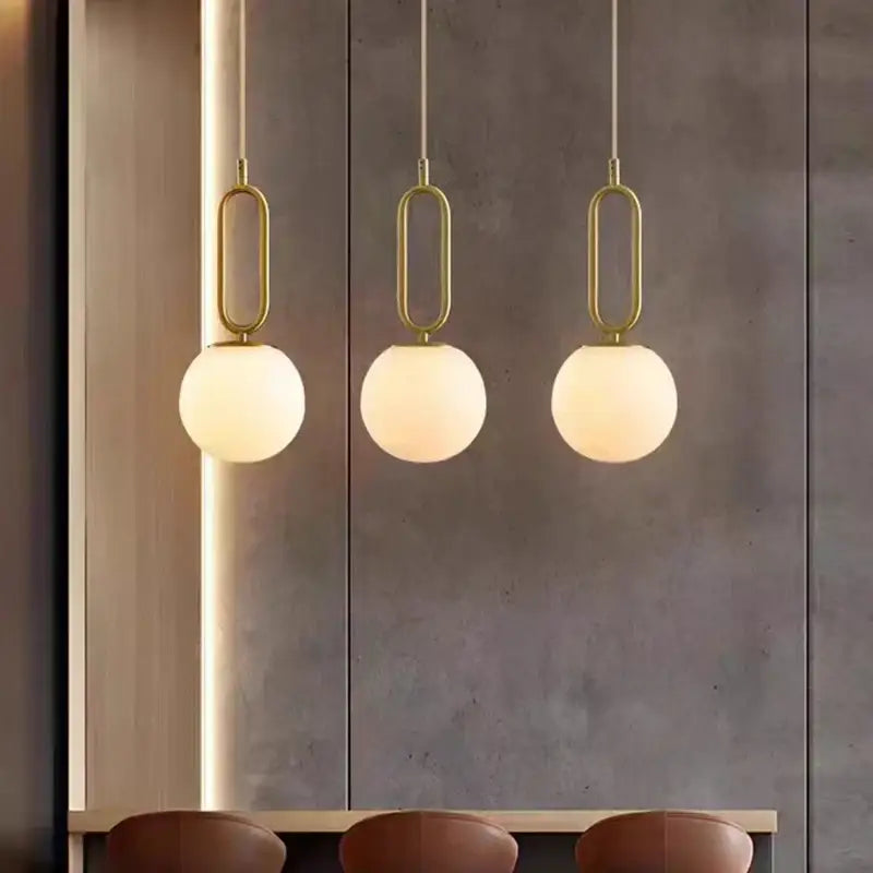 Modern brass led pendant lights gold & black kitchen decorbites brass led