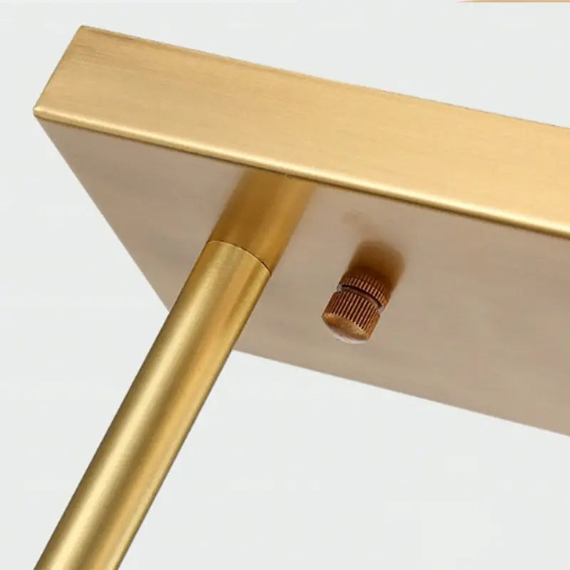 Modern brass simplicity globe pendant dining room frosted glass light