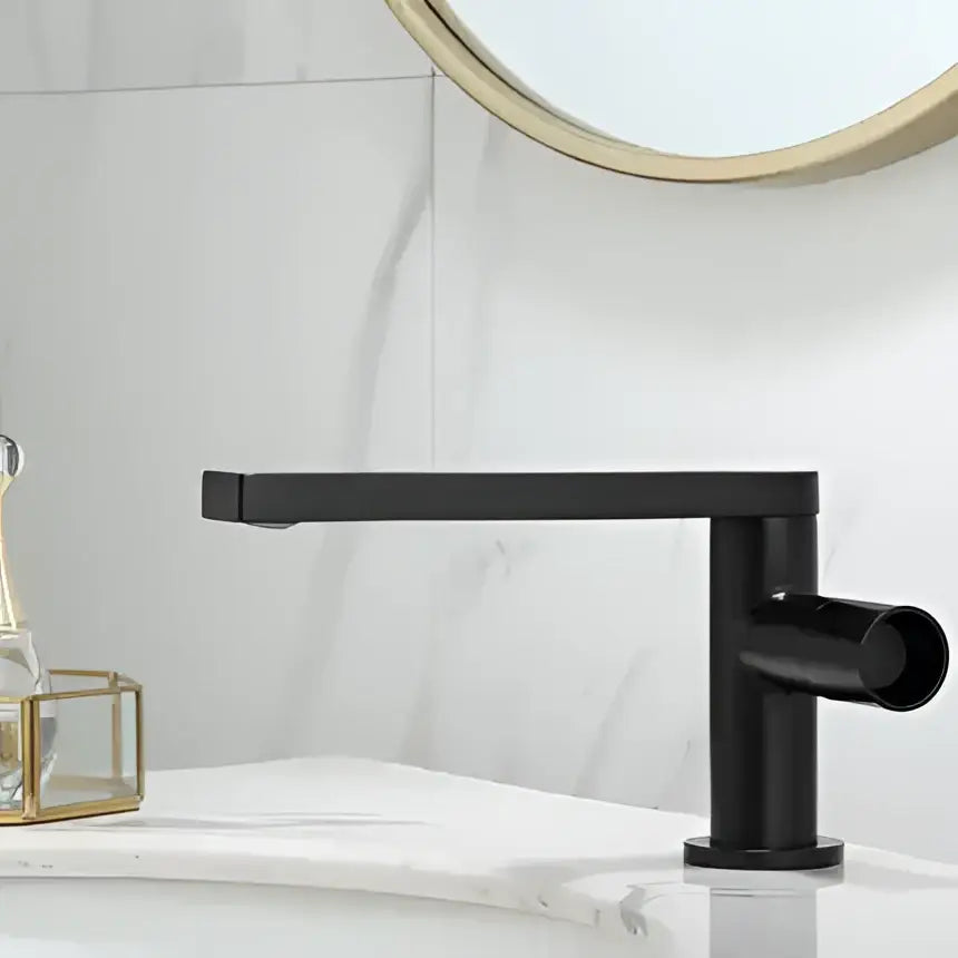 Modern brushed gold basin faucet bathroom single handle mixer tap