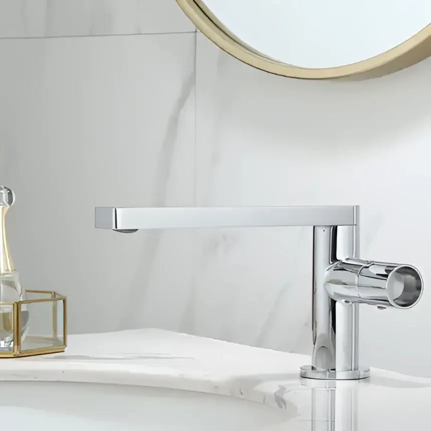 Modern brushed gold basin faucet bathroom single handle mixer tap
