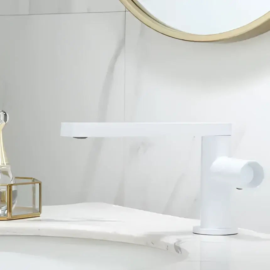 Modern brushed gold basin faucet bathroom single handle mixer tap