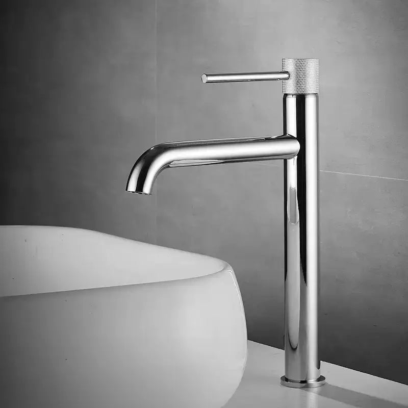 Modern brushed gold swivel faucet bathroom basin sink crane