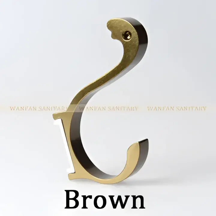 Modern candy color aluminum finish wall hooks – kitchen organizer