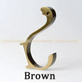 Modern candy color aluminum finish wall hooks – kitchen organizer