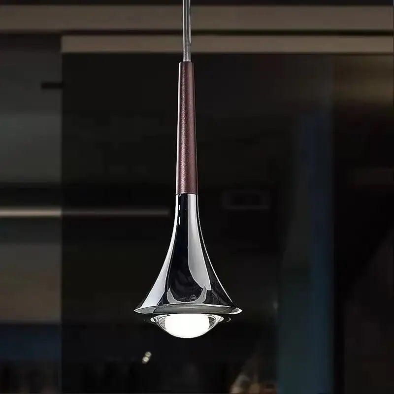 Modern chrome decorbites led studio rain staircase chandelier bar light