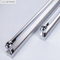 Modern chrome finish led vanity lamp bathroom light mirror handle