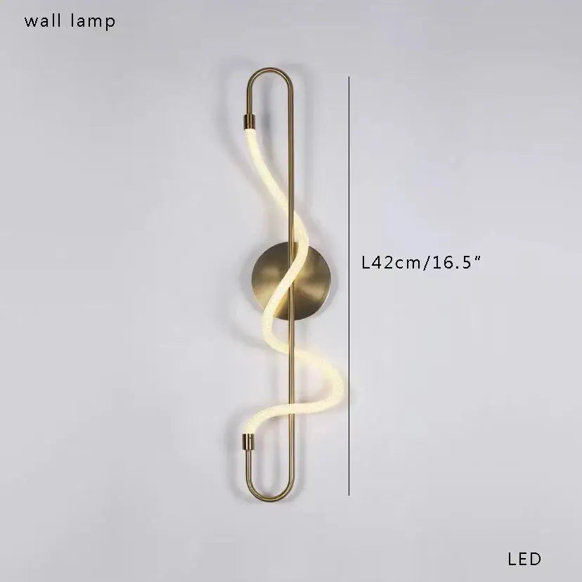 Modern chrome led u shape chandelier pendant lamp dining room