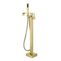 Modern chrome single handle bathtub shower set bathroom faucet