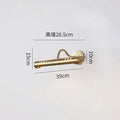 Modern chrome slotted led vanity wall lamp bedroom reading light