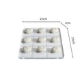 Modern clear acrylic tic tac toe board with resin pebble chess pieces living room decor