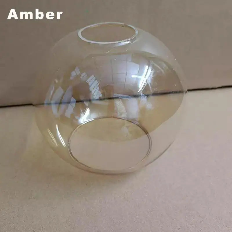 Modern clear glass ball lampshade for living room pendant lights
