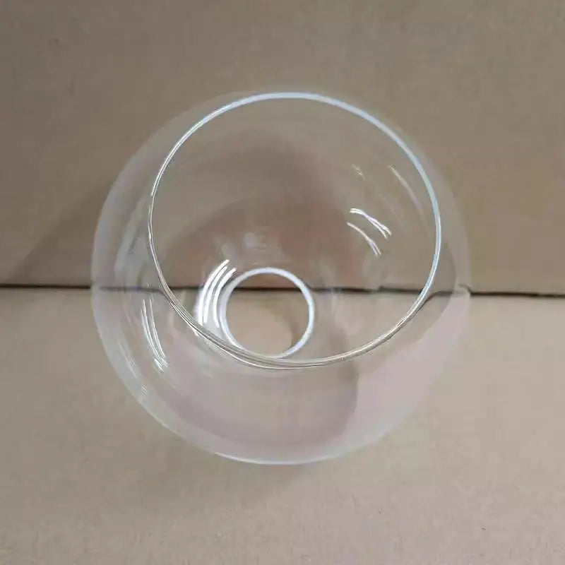 Modern clear glass ball lampshade for living room pendant lights