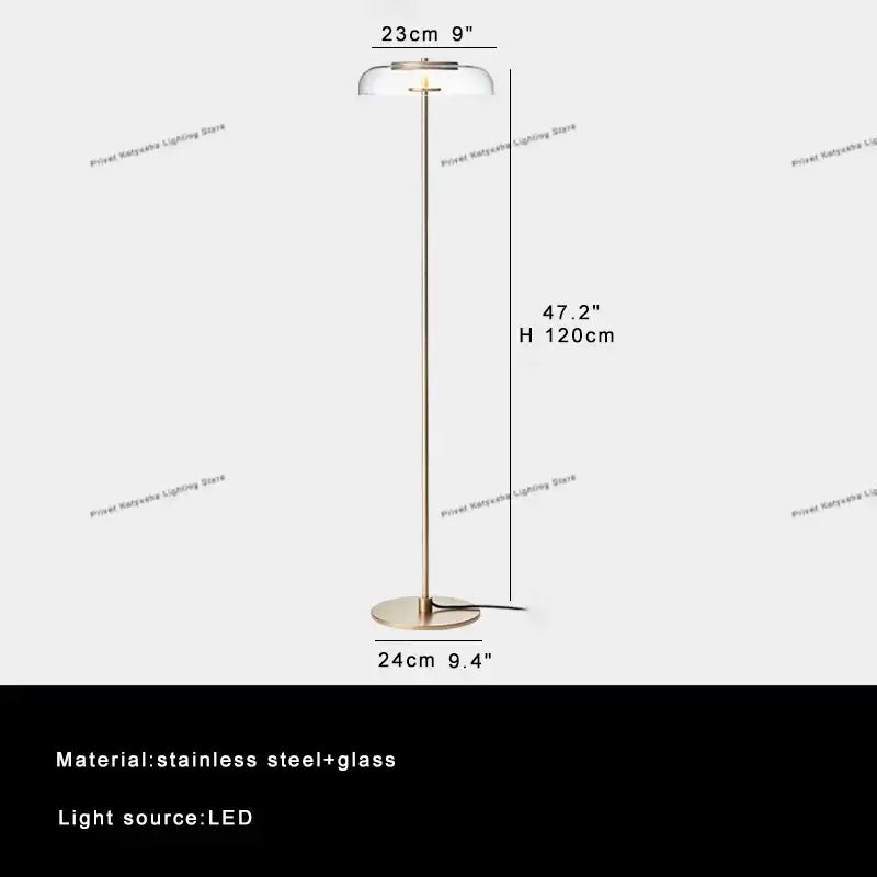 Modern clear glass table lamp – bedroom candle style desk light