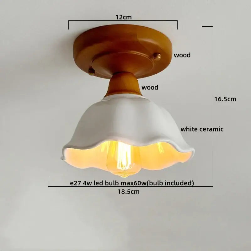 Modern colorful glass led ceiling lamp living room light fixture