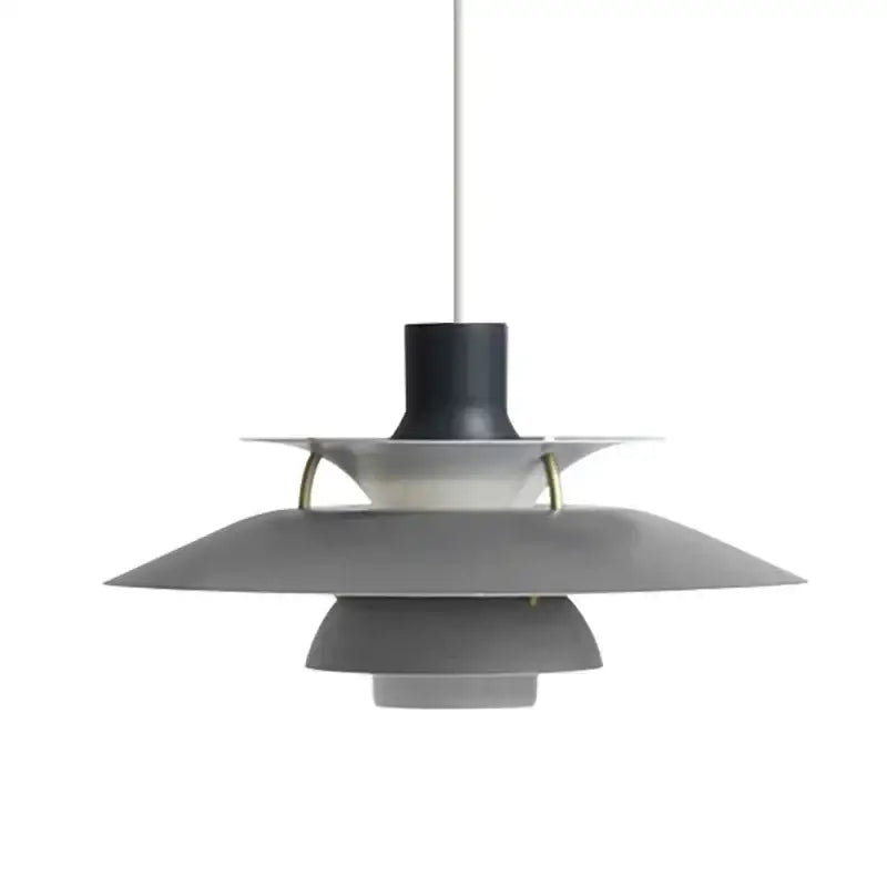Modern colorful layered led pendant light for kitchen and living room