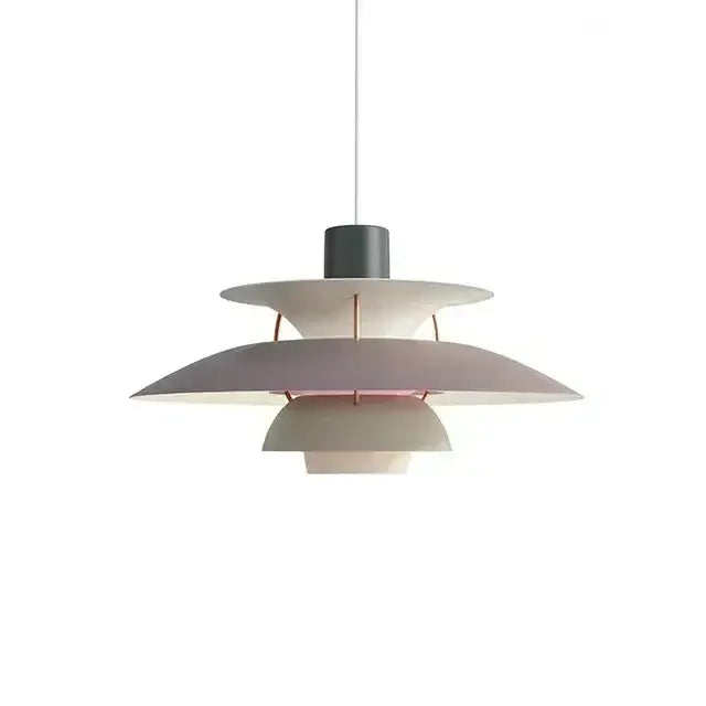 Modern colorful layered led pendant light for kitchen and living room