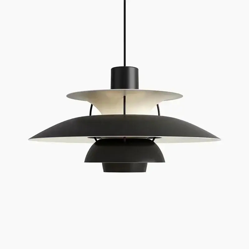 Modern colorful layered led pendant light for kitchen and living room