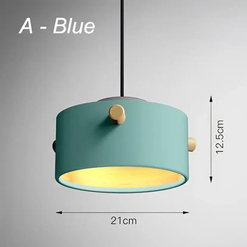 Modern colorful led pendant lights for dining room