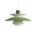 Modern colorful umbrella led pendant light dining room fixture