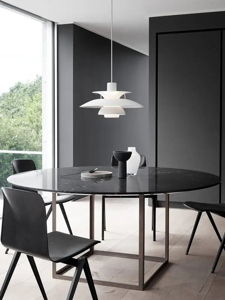 Modern colorful umbrella led pendant light dining room fixture