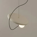 Modern copper and black grid color led pendant light dining room