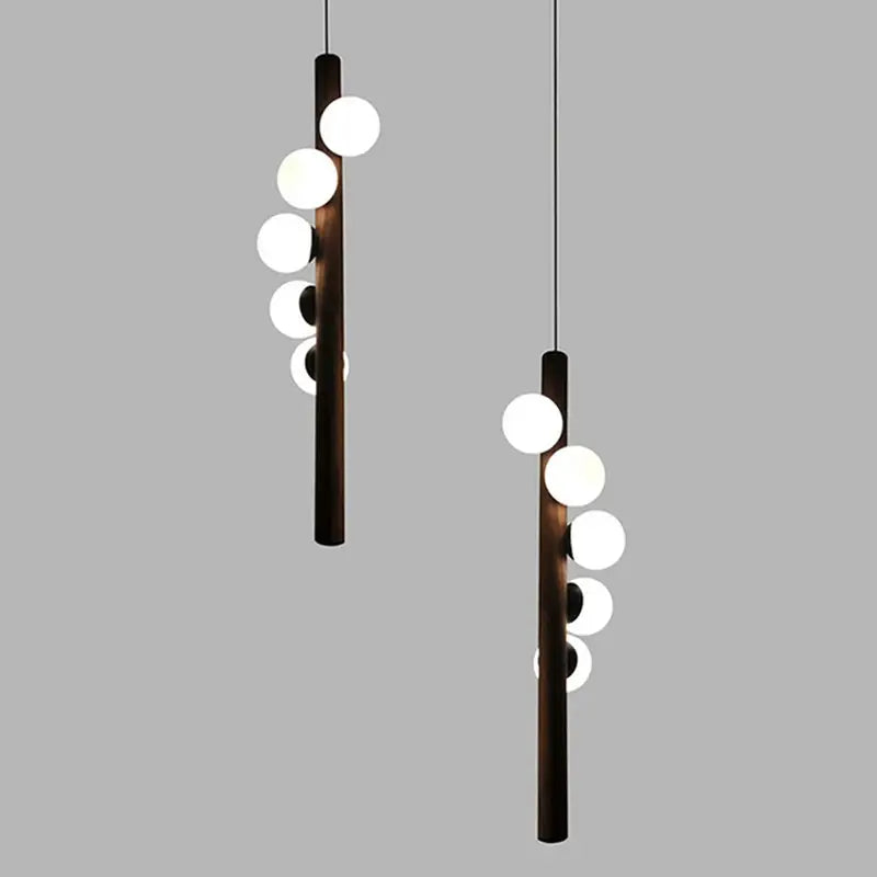 Modern copper and white glass pendant light living room decorbites burly wood