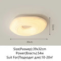 Modern cream cloud led ceiling chandelier for living room