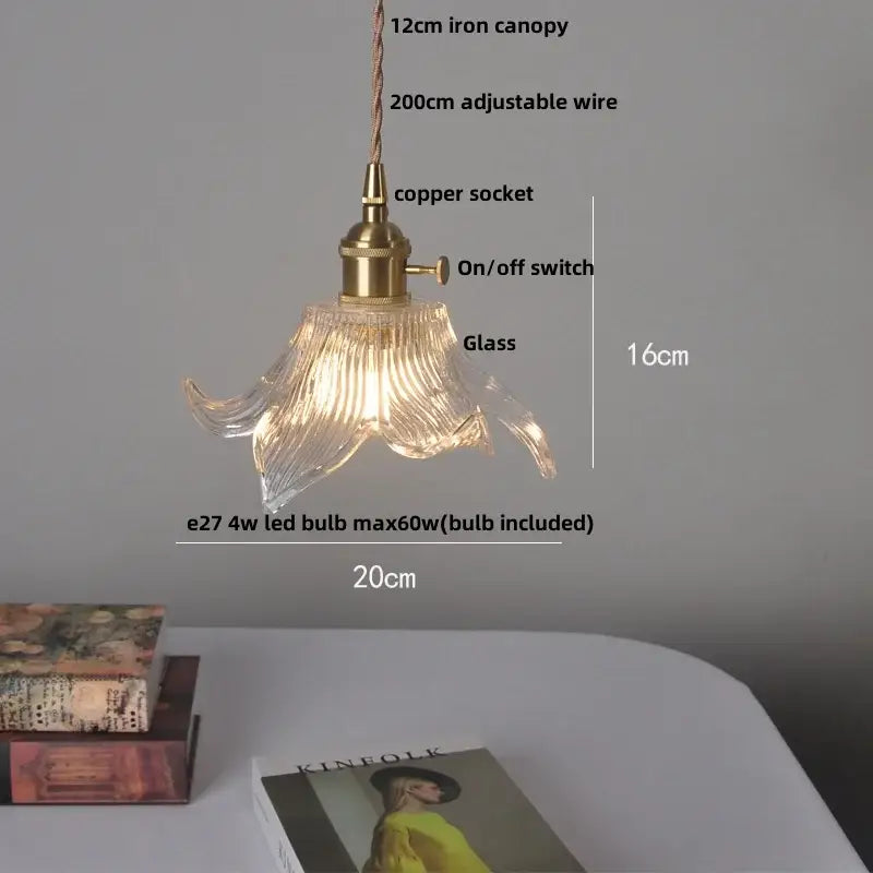 Modern crystal brass led pendant light dining room cascading beads