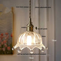 Modern crystal brass led pendant light dining room cascading beads