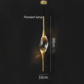 Modern crystal copper wall sconce dining room warm led light