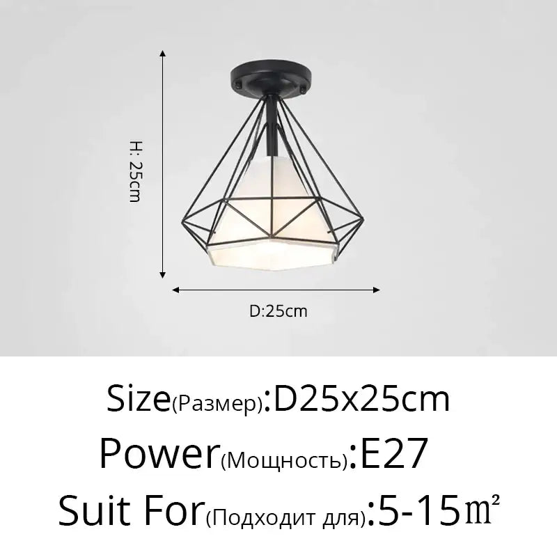 Modern crystal glass nordic led chandelier gold & black dining room