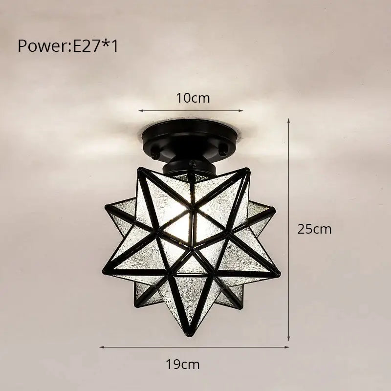 Modern crystal glass nordic led chandelier gold & black dining room