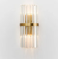 Modern crystal gold led wall lamp for bedroom lighting