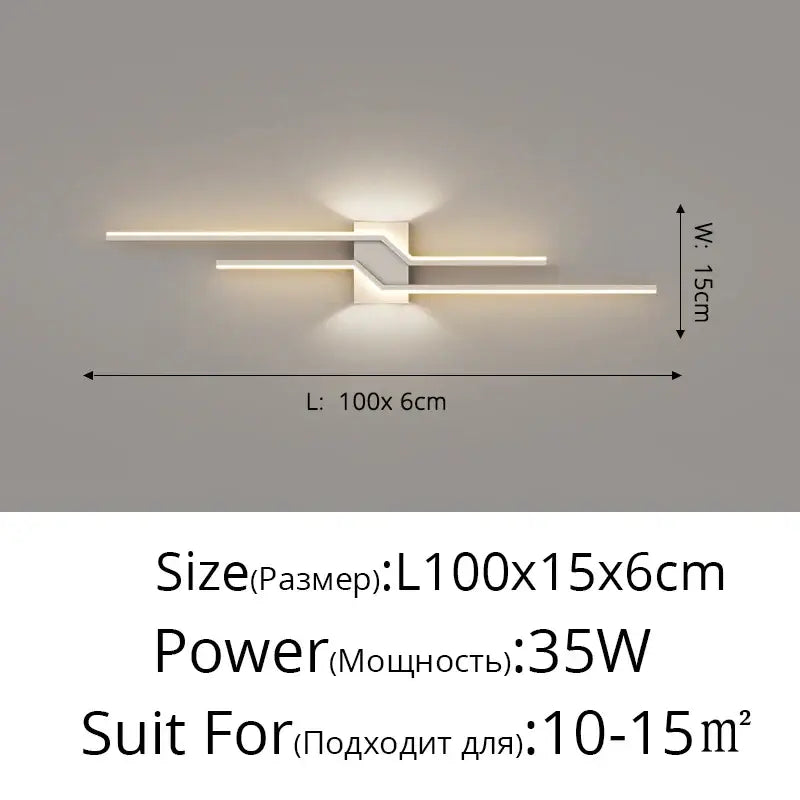 Modern curved gold led wall lamp bedroom sconce lighting