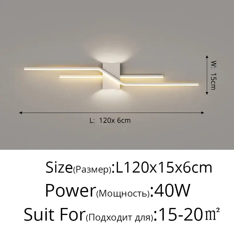 Modern curved gold led wall lamp bedroom sconce lighting