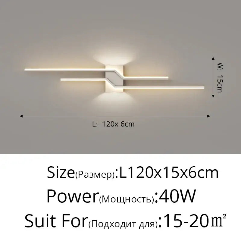 Modern curved gold led wall lamp bedroom sconce lighting