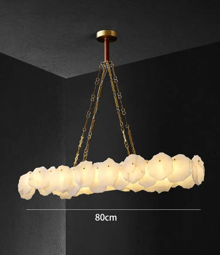 Modern decorbites brass marble ceiling chandelier dining room light