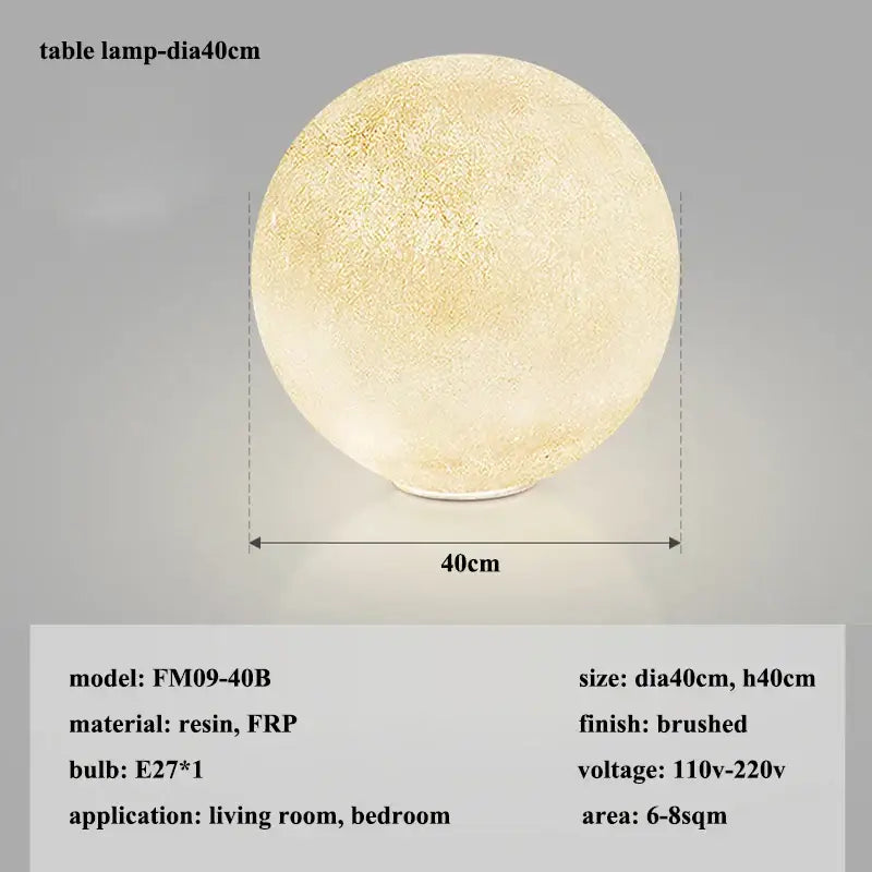 Modern decorbites cream moon led pendant chandelier for living room