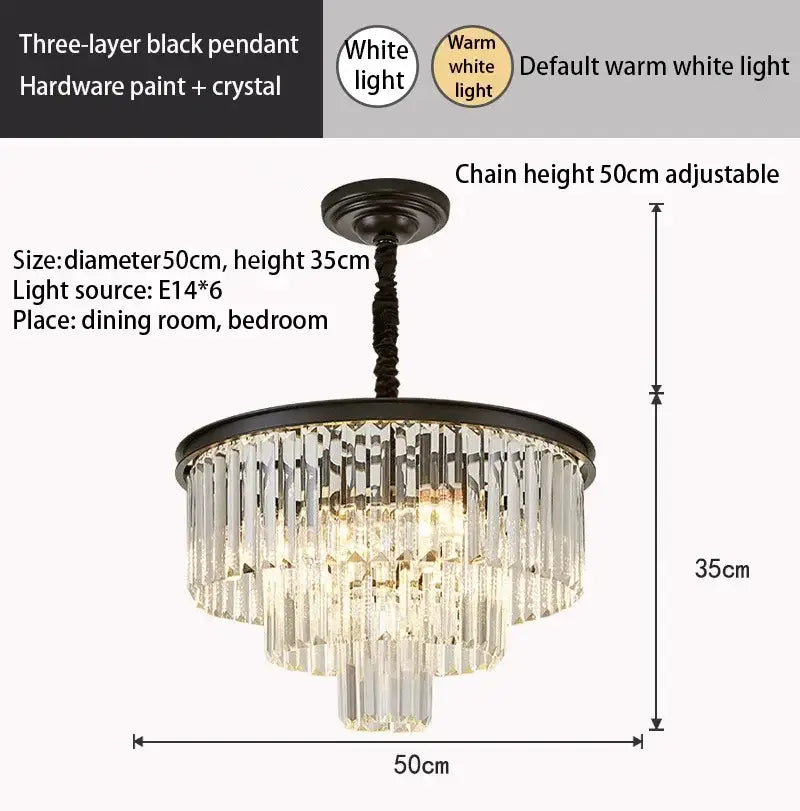 Modern decorbites crystal gold led chandelier for living room