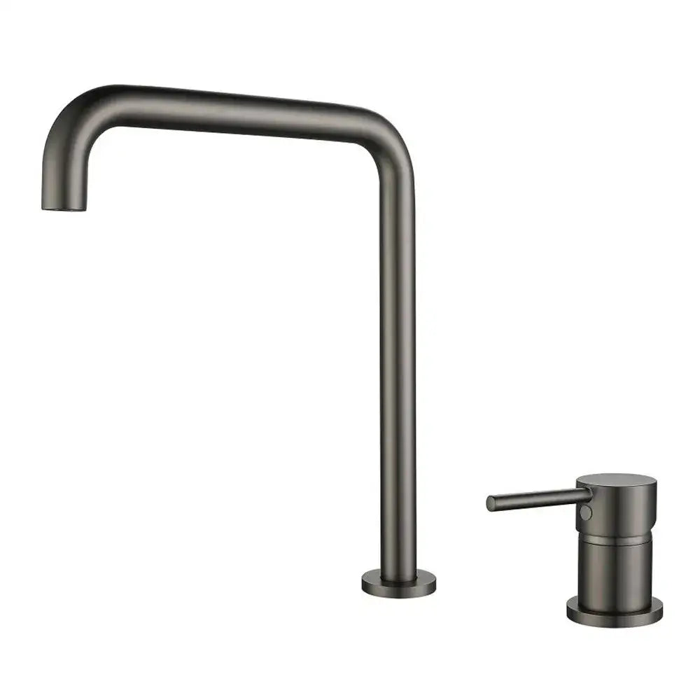 Modern decorbites gun grey rotating faucet kitchen sink tap