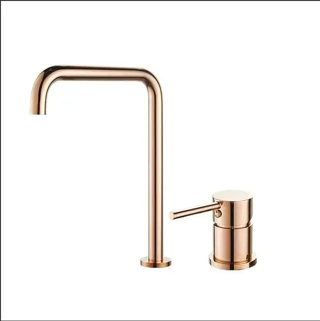 Modern decorbites gun grey rotating faucet kitchen sink tap