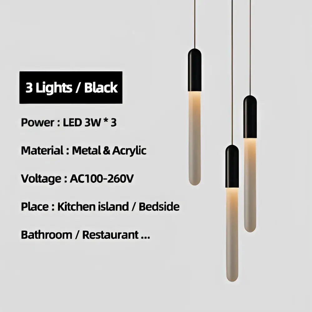 Modern decorbites luxe gold tube chandelier dining room lighting