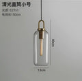 Modern frosted gray glass ball pendant light kitchen lighting