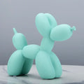 Modern glossy balloon dog sculpture living room animal decor