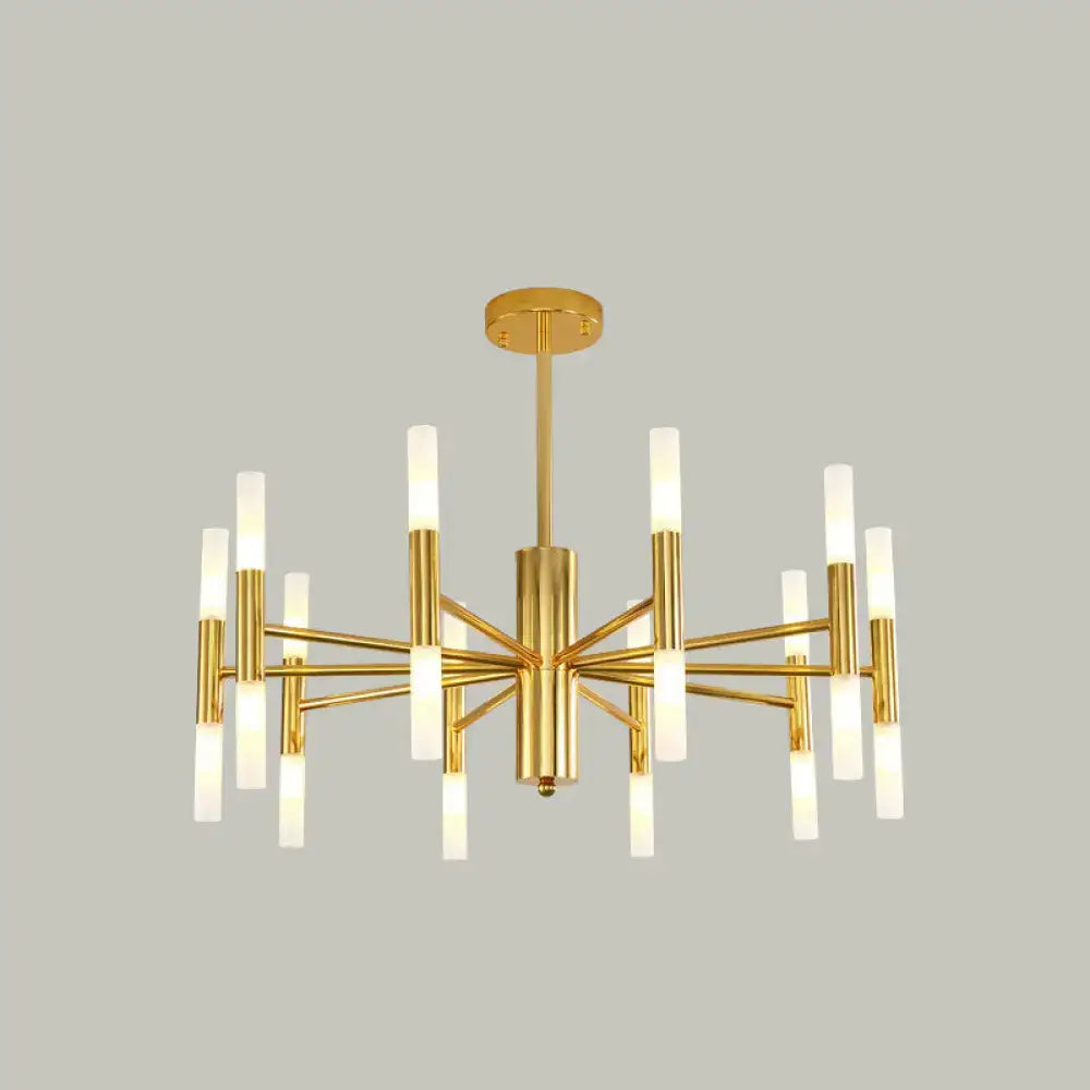 Modern gold acrylic ceiling lamp for dining room 110v-120v