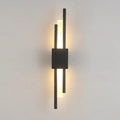 Modern gold acrylic pipe led wall lamp bedroom sconce