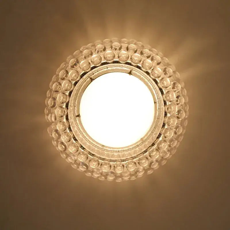 Modern gold acrylic rs7 bulb pendant lights dining room chandelier