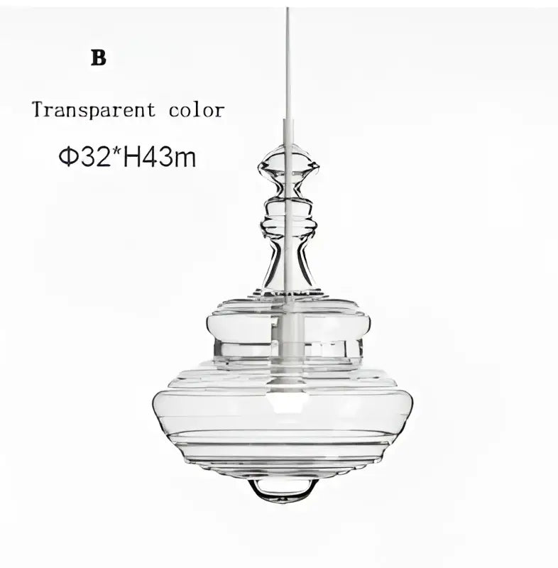 Modern gold and white decorbites glass chandelier dining room light