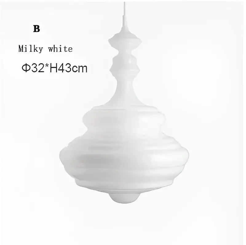 Modern gold and white decorbites glass chandelier dining room light