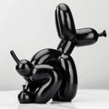 Modern gold balloon dog statue living room resin art sculpture